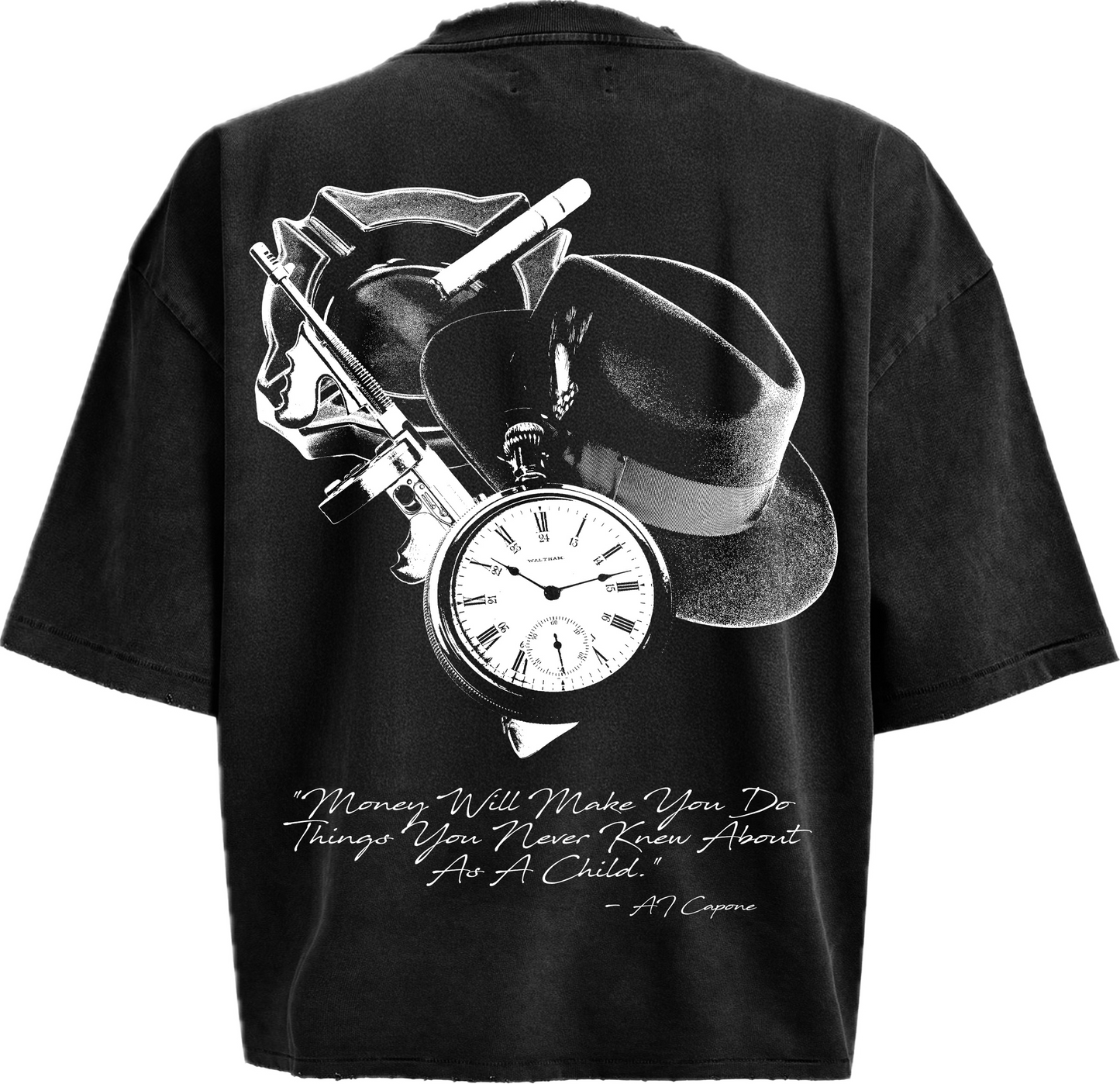 Capone Tee - BLACK