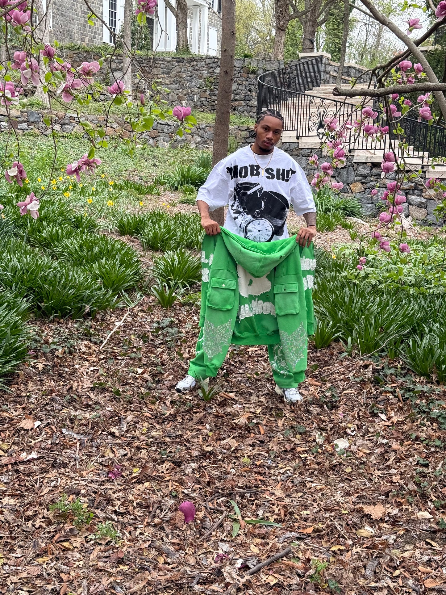 MOB TIES SET- GREEN