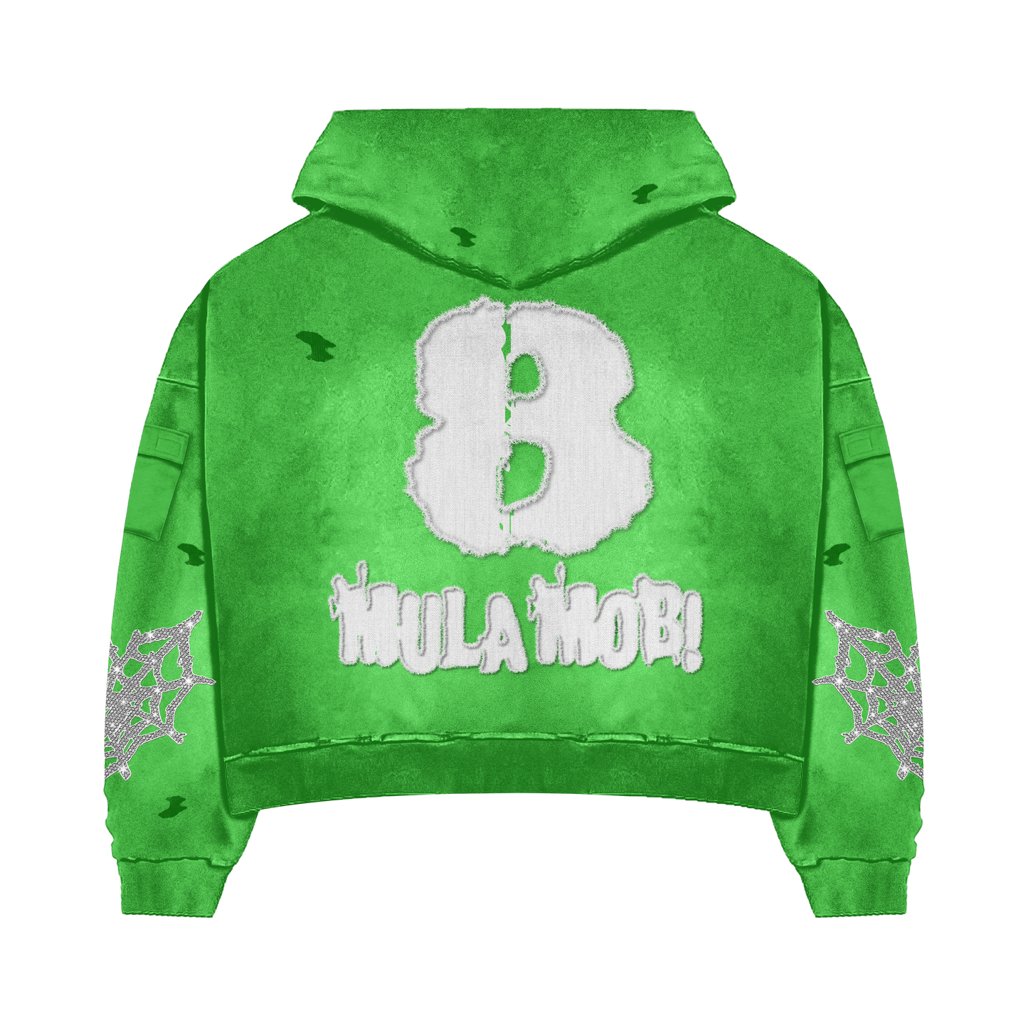 MOB TIES HOODIE- GREEN
