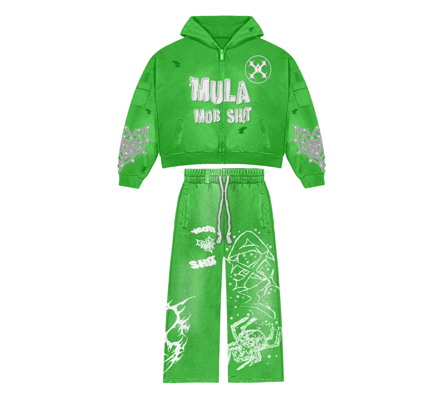 MOB TIES SET- GREEN