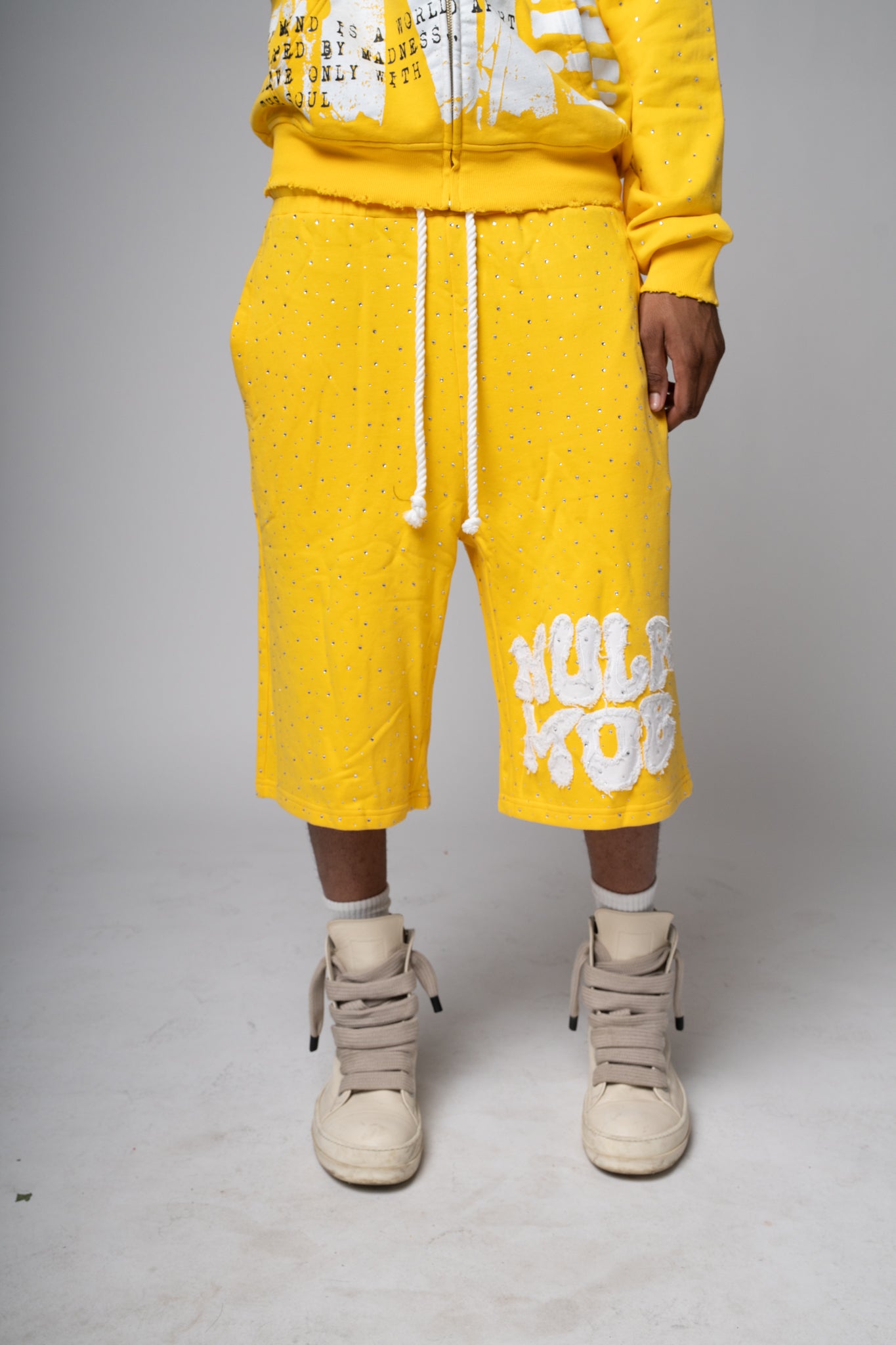 MULA MOB SHORTS-Yellow
