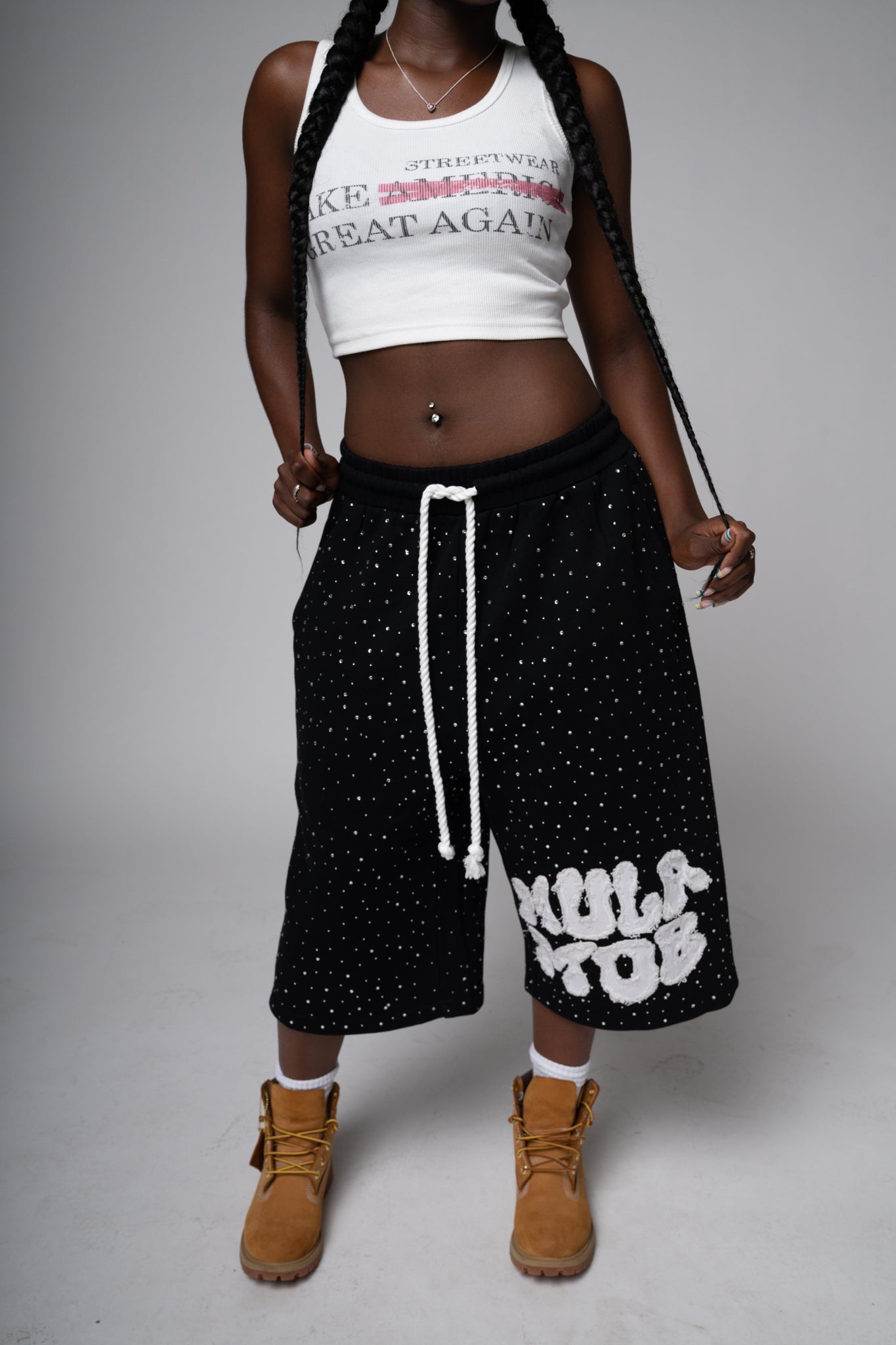 MULA MOB SHORTS-Black