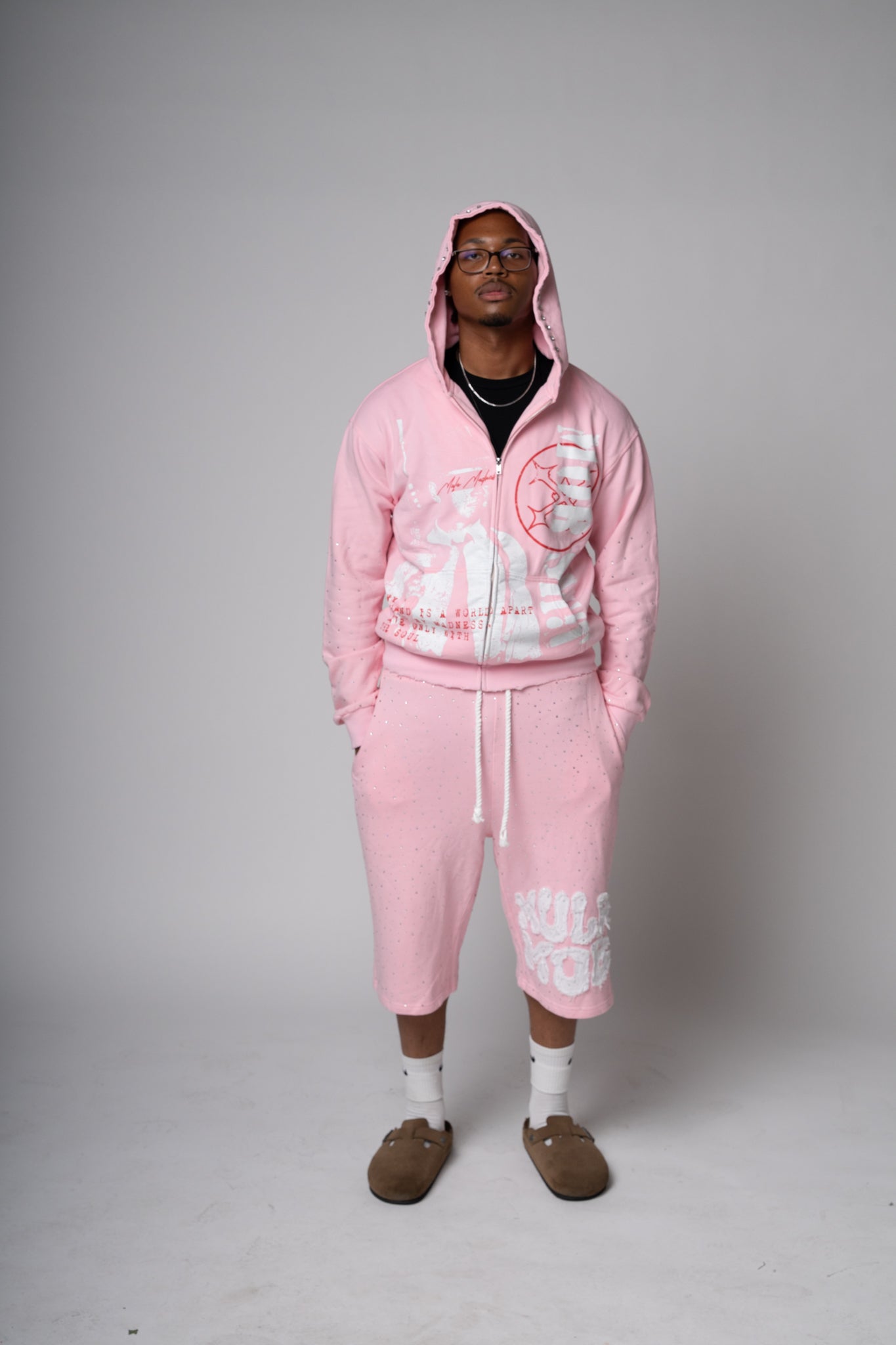 MOB SH!T ZIPUP-Pink