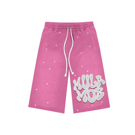 MULA MOB SHORTS -Pink
