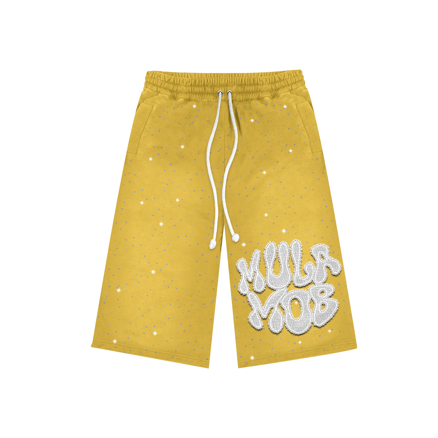 MULA MOB SHORTS-Yellow