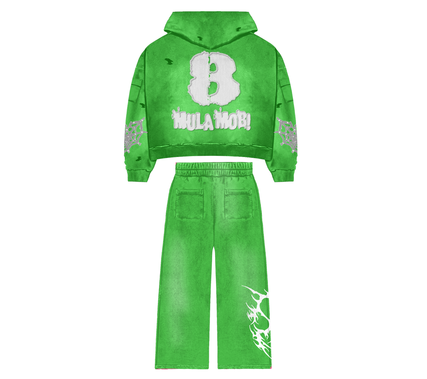 MOB TIES SET- GREEN