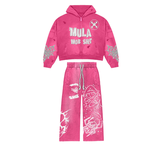 MOB TIES SET- PINK